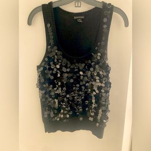 Club Monaco sequinned tank top